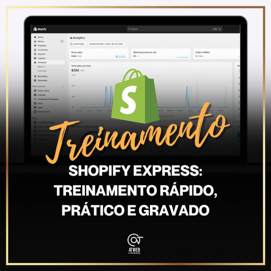 Domine o Shopify em 1 Hora: Treinamento Ao Vivo com Gravação